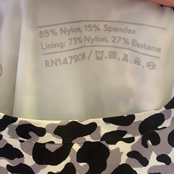 Outdoor Voices "Snow Leopard" Workout Dress - Size Medium - Picture 4 of 5